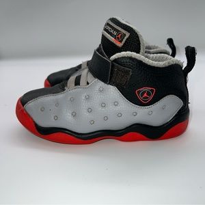 Jordan’s Toddler Size 10 Grey/Black/Red
